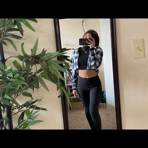 Cropped flannel 🎄